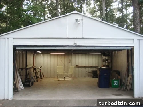 garage much cleaner