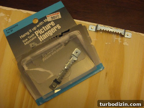 DIY Vintage Wall Signs with Wood and Paper: Step-by-Step Guide 12 Attaching hangers