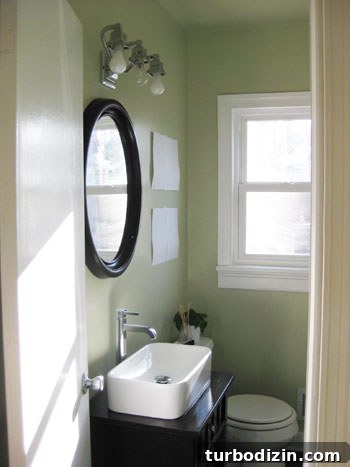 DIY Vintage Wall Signs with Wood and Paper: Step-by-Step Guide 3 Paper templates taped to wall