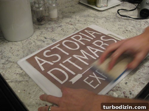 DIY Vintage Wall Signs with Wood and Paper: Step-by-Step Guide 7 Distressing printed paper