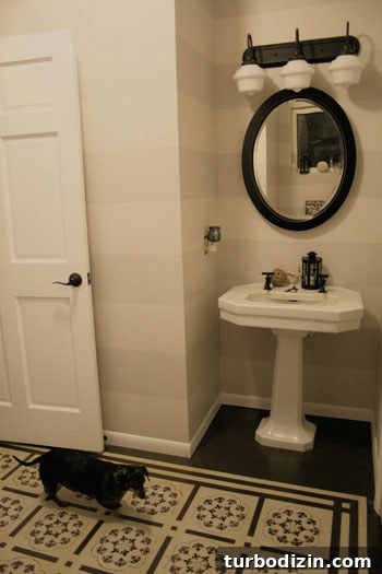 Bathroom after makeover - image 2