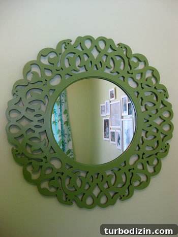 How to Paint a Round Mirror for Above a Baby Crib 4 img 22273 3