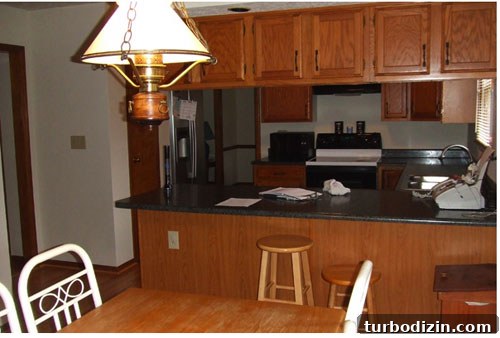 Update Your Kitchen with Beadboard and Paint Ideas 2 Kitchen before renovation
