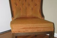 How to Paint and Reupholster a Chair Using IKEA Curtains