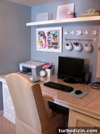 Office details and storage