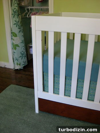 No-Sew Crib Skirt Tutorial: Quick Steps for a Polished Nursery Look 9 img 24382 11