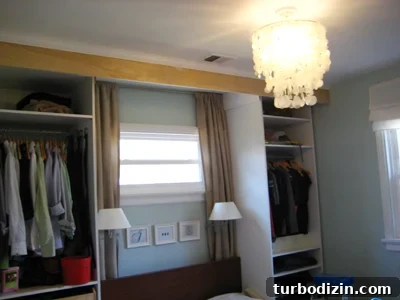Built-In Bed Nook with IKEA Wardrobes for Extra Storage 13 img 245 12