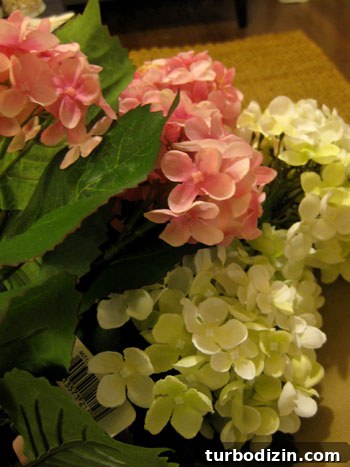 DIY Faux Flower Mobile Tutorial for a Charming Nursery Decor 3 Wire orbs