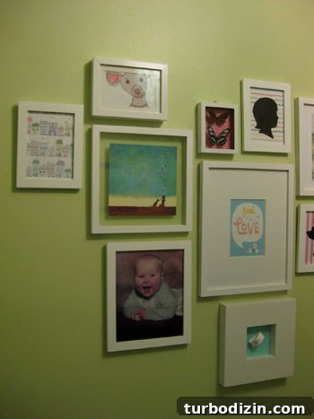 Hang a Nursery Gallery Wall: Step-by-Step Guide for Perfect Baby Room Art 10 Etsy print in frame