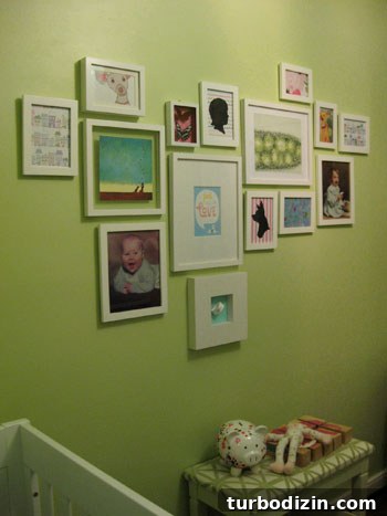 Hang a Nursery Gallery Wall: Step-by-Step Guide for Perfect Baby Room Art 12 Family photos and frames