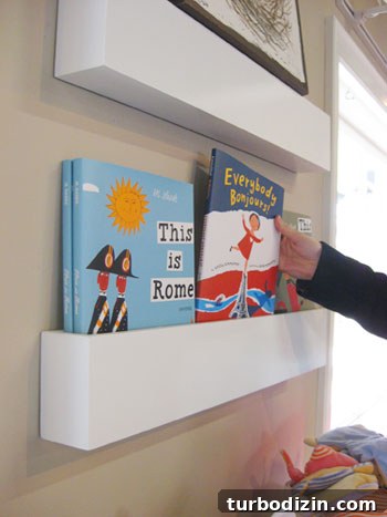 DIY Wall-Mounted Bookshelves for a Nursery: Step-by-Step Guide 3 Inspiration shelves