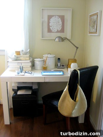 Metallics desk