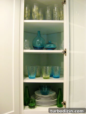 How to Paint the Inside of a Glass-Front Kitchen Cabinet 6 img 25495 5