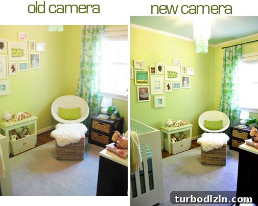 Side-by-side comparison showing wider angle