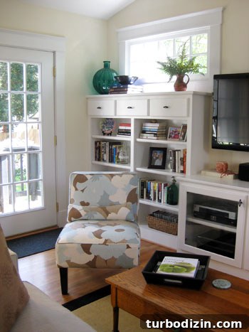 Charming Bright House Tour: Light-Filled Home Walkthrough 10 Built-in cabinetry