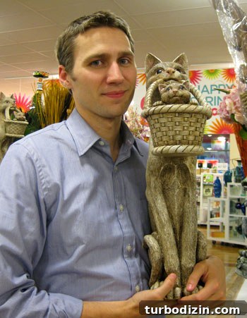 HomeGoods Finds: Window Shopping for Home Decor Inspiration 6 Unusual cat figurine