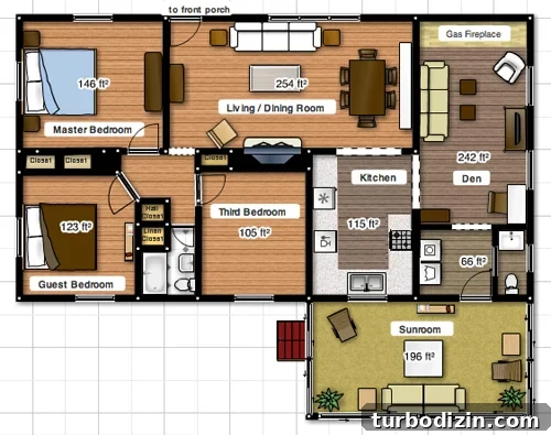 Design 2D House Plans with Floorplanner: Step-by-Step Guide 3 New floor plan
