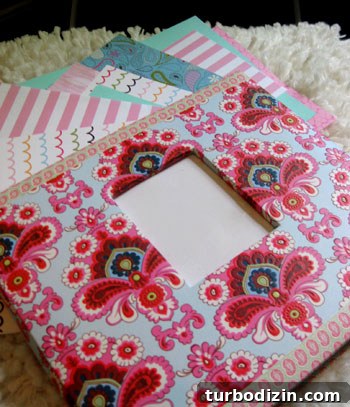 5 Must-Have Baby Items + Free Printable Baby Book 2 DIY baby album cover