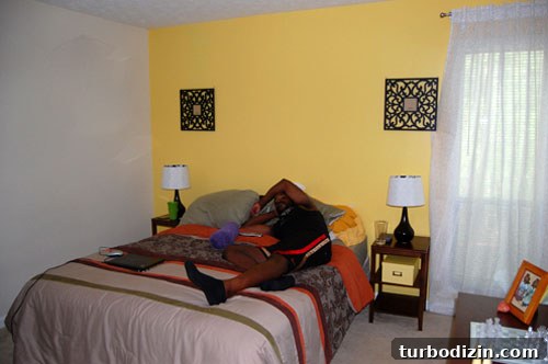 DIY Wall Panel Headboard Ideas: Stylish Bedroom Upgrade 2 Bedroom before headboard