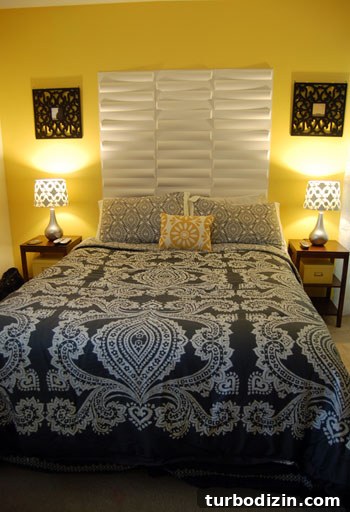 DIY Wall Panel Headboard Ideas: Stylish Bedroom Upgrade 3 Bedroom after headboard