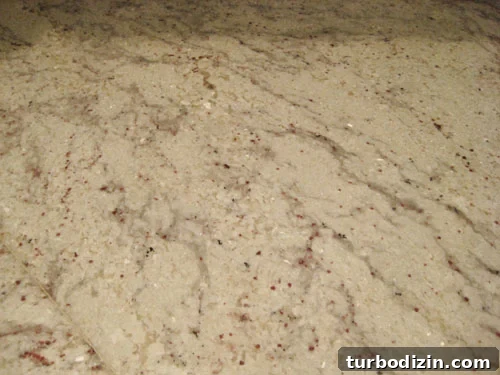 stain-free-counter-thanks-to-bleach Clean granite area where stain had once been