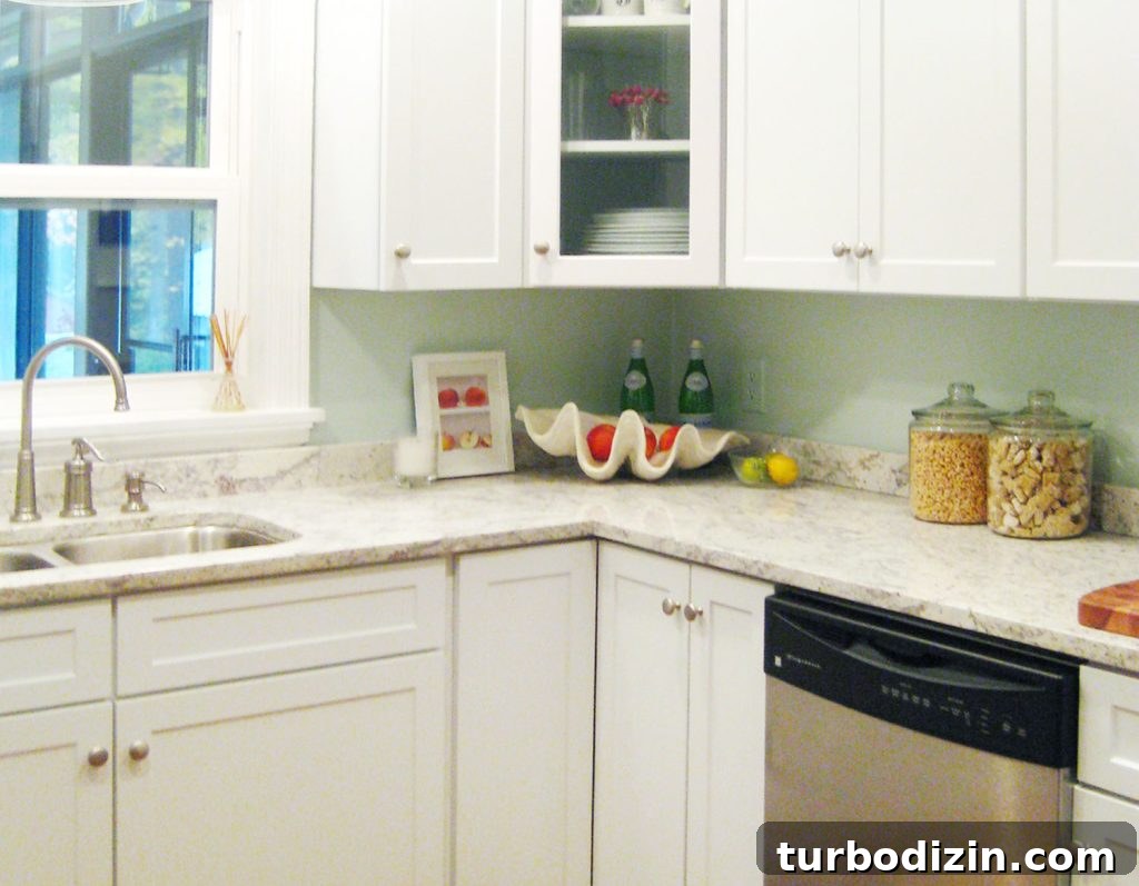 Remove Stains From Granite Countertops: Proven Cleaning Methods 3 White Kitchen With Clean Granite Countertops