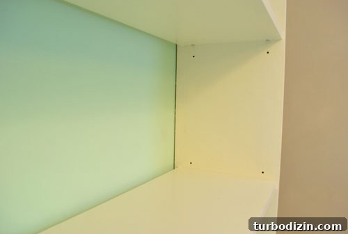 Caulked holes and gap filled