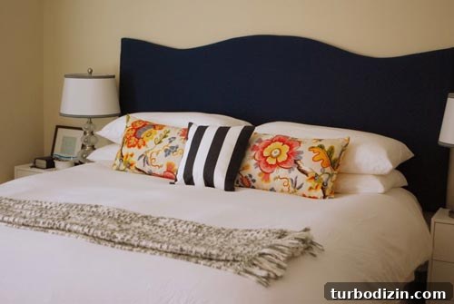 DIY Curved Arched Headboard: Step-by-Step Build Guide 3 Finished headboard