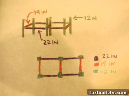 DIY Ottoman Build: Step-by-Step Guide to a Stylish Upholstered Footstool 13 base cutting plan
