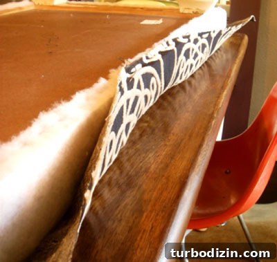 DIY Ottoman Build: Step-by-Step Guide to a Stylish Upholstered Footstool 4 upholstery stapling