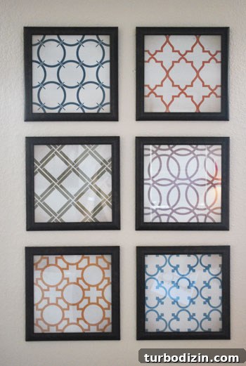 Create Vibrant Graphic Art Prints at Home: A Step-by-Step Guide 5 Amanda's framed prints on wall