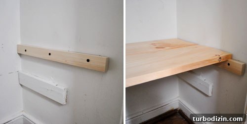 Add a Closet Shelf to Fit and Hide a Dog Crate 7 img 27860 6