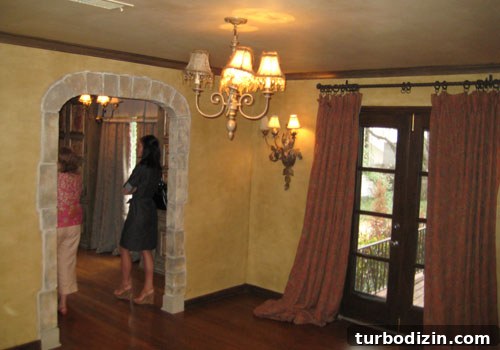 Bright Living Room with Built-In Shelving and Sun-Filled Windows 6 Dining room after makeover