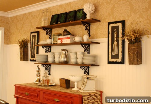 Bright Living Room with Built-In Shelving and Sun-Filled Windows 8 Decor close-up