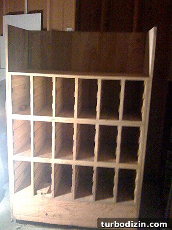 Transforming a Vintage Card Catalog into a Stylish Buffet Cabinet 3 card catalog dismantled