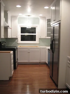 Kitchen view from doorway