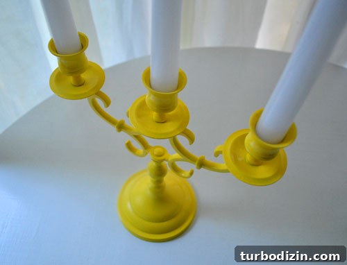 How to Spray Paint a Brass Candlestick for a Smooth Finish 6 img 29419 5