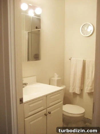 quickbathroommakeoverbefore Bathroom before makeover