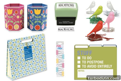 Cute As Pie Office Supplies sample products