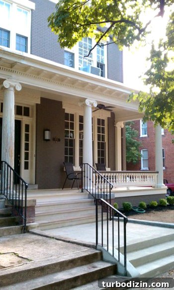 Stunning Front Porch Makeover Ideas to Boost Curb Appeal 6 Front facade after renovation