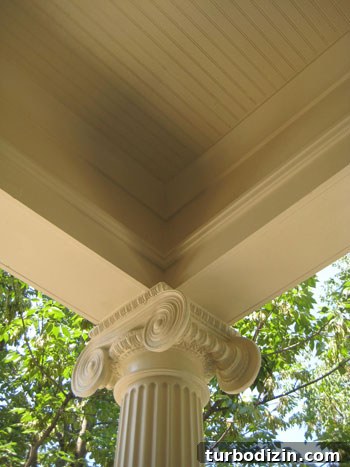 Stunning Front Porch Makeover Ideas to Boost Curb Appeal 8 Detail of the restored exterior