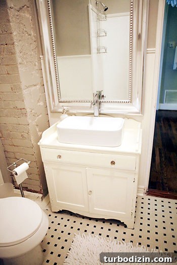Inspired and Affordable Home Tour: Stylish Ideas on a Budget 13 Spare bathroom