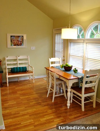 Farah's Living Room Reveal: The Complete Makeover Tour 12 Kitchen bench