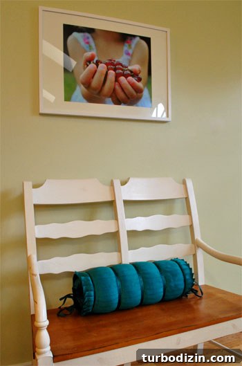 Farah's Living Room Reveal: The Complete Makeover Tour 18 Laila with grapes