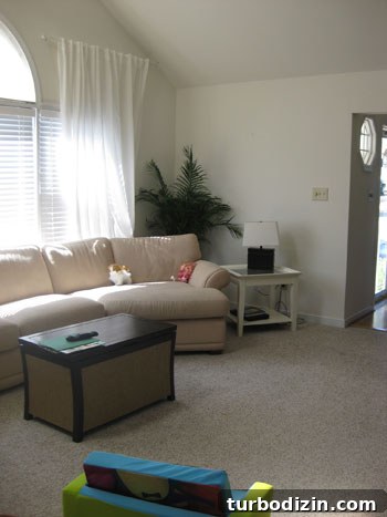 Farah's Living Room Reveal: The Complete Makeover Tour 4 Before shot