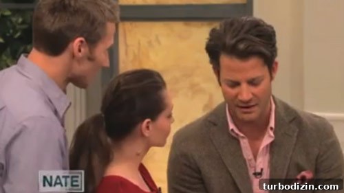Meeting Nate Berkus: The Moment That Made Our Year 13 On stage with Nate, smiling