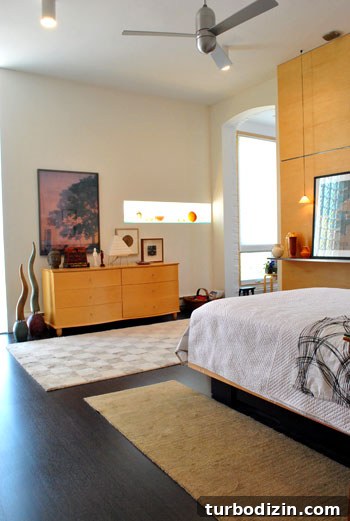 Historic Meets Modern Home Tour: Inside a Stunning Renovation 8 Backlit display niche