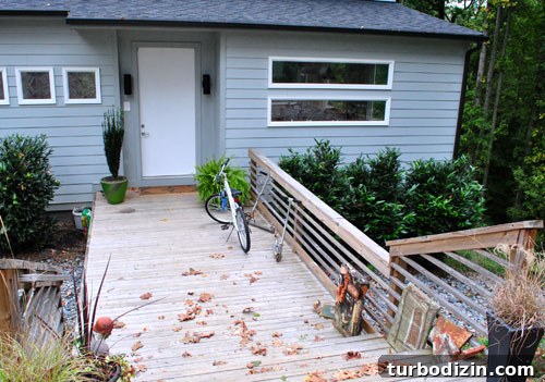 Front entry before
