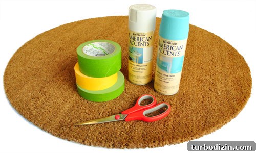 DIY Holiday Welcome Mat: Step-by-Step Guide to Charming Entryway Decor 5 img 30637 4