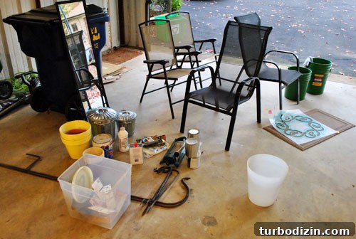 Garage items to go